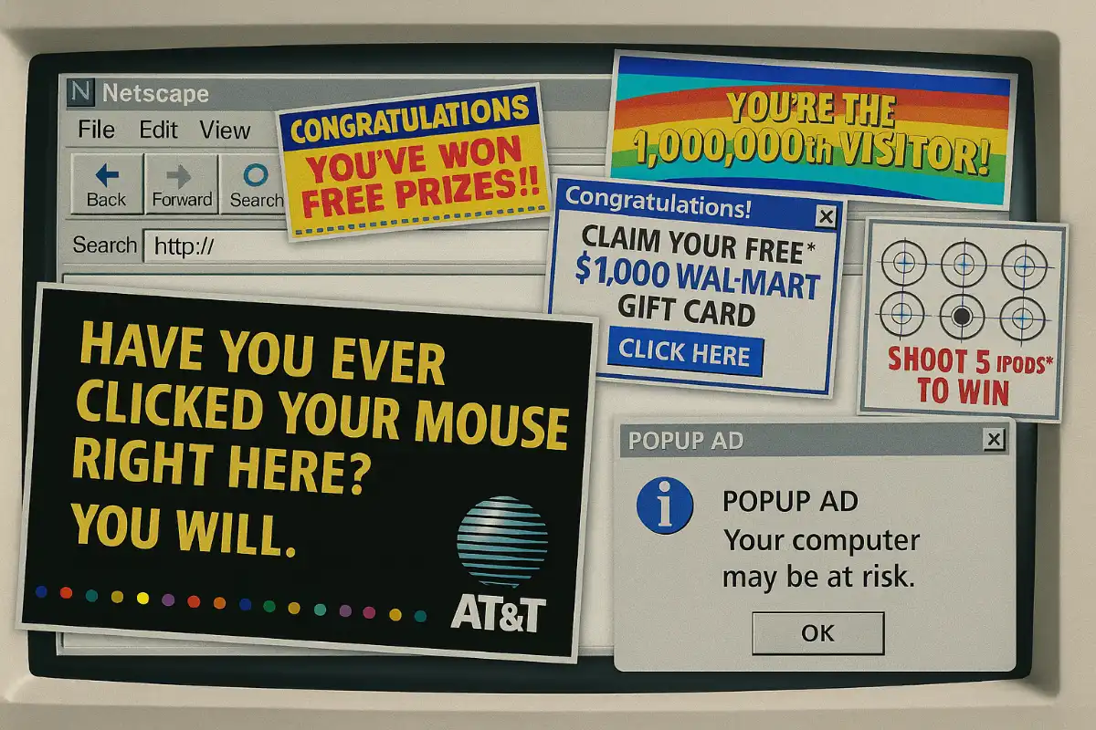 Banner Ads and Pop-Ups